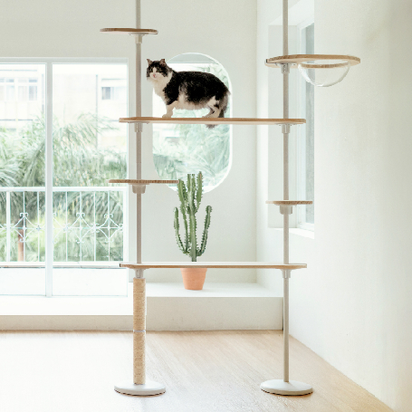 木質系貓跳台 精選款｜完整動線 更精簡設計